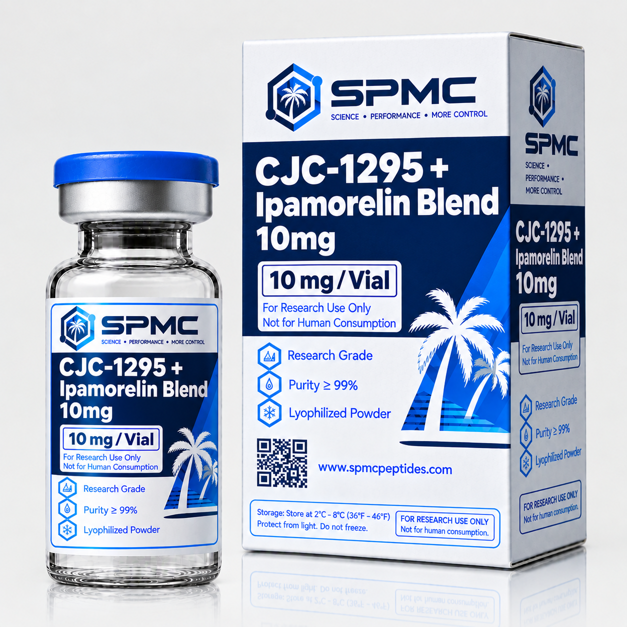 SPMC CJC-1295 + Ipamorelin Blend 10mg